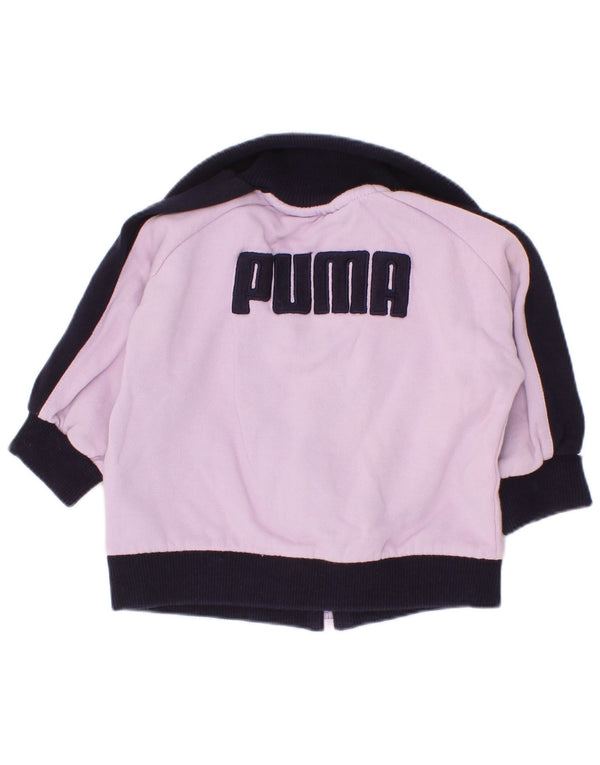 Puma Baby Girls Graphic αθλητική φόρμα Top μπουφάν 6-9 μηνών Μωβ χρώμα