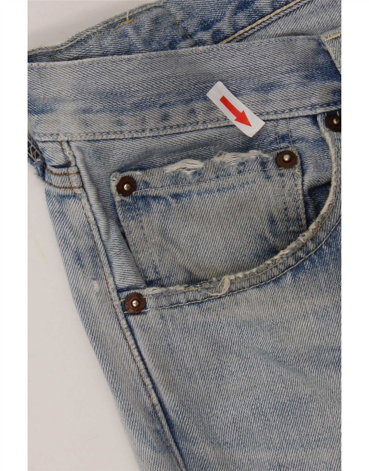 Levi's Mens 503 Distressed Straight Jeans W32 L33 Blue