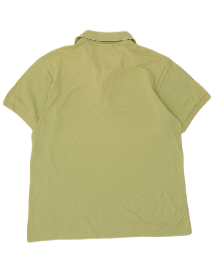 Ανδρικό μπλουζάκι πόλο Lacoste, Μέγεθος 4, Μεσαίο πράσινο βαμβακερό
