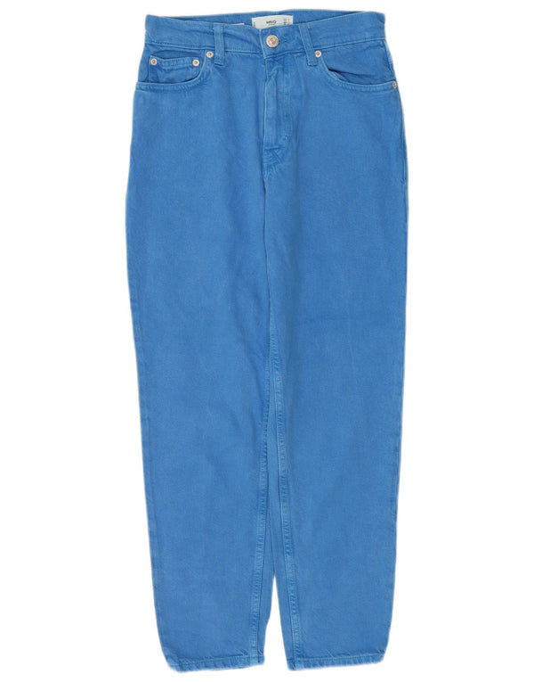 MNG Γυναικεία Mom Tapered Jeans EU 36 XS W26 L26 Blue Cotton