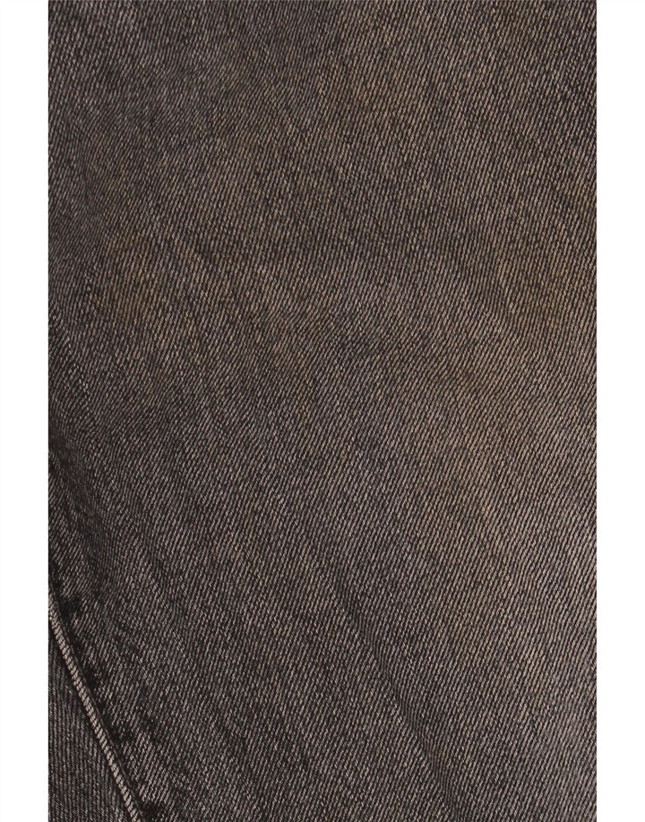 Levi's Mens 501 Straight Jeans W34 L36 Μαύρο