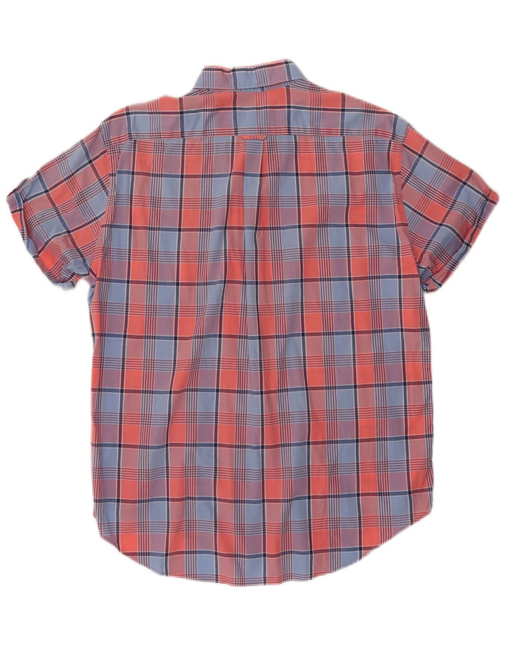 Ανδρικό Gant E-Z Fit κοντομάνικο πουκάμισο μεγάλο πολύχρωμο βαμβακερό