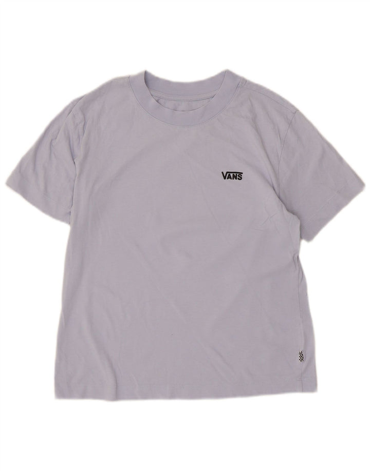 Vans Γυναικείο T-Shirt Top UK 10 Small Blue
