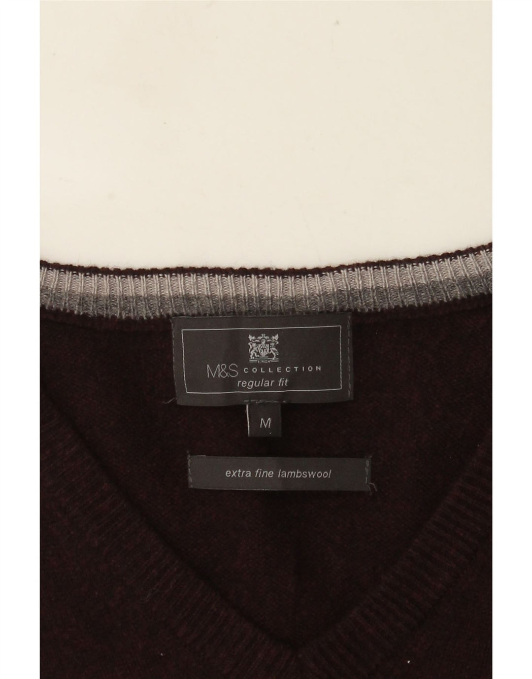 Marks & Spencer Ανδρικό φανελάκι με κανονική εφαρμογή, μεσαίο μαλλί αρνιού