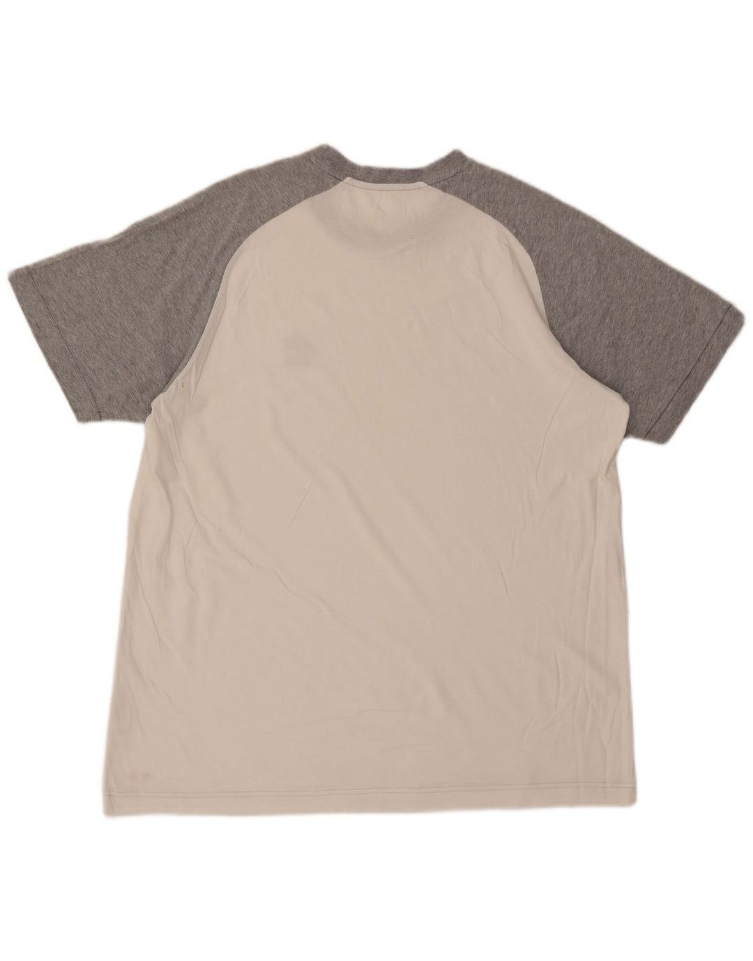 Ανδρικό T-Shirt LOTTO Top UK 46/46 3XL Λευκό βαμβακερό μπλοκ