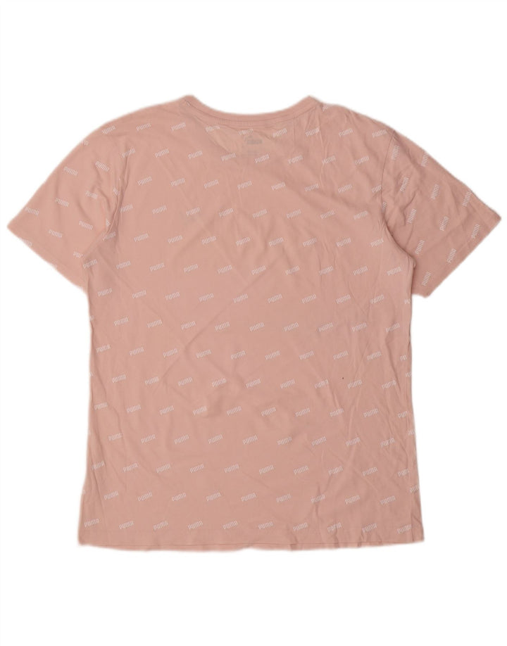 Ανδρικό γραφικό T-Shirt PUMA Top Small Pink