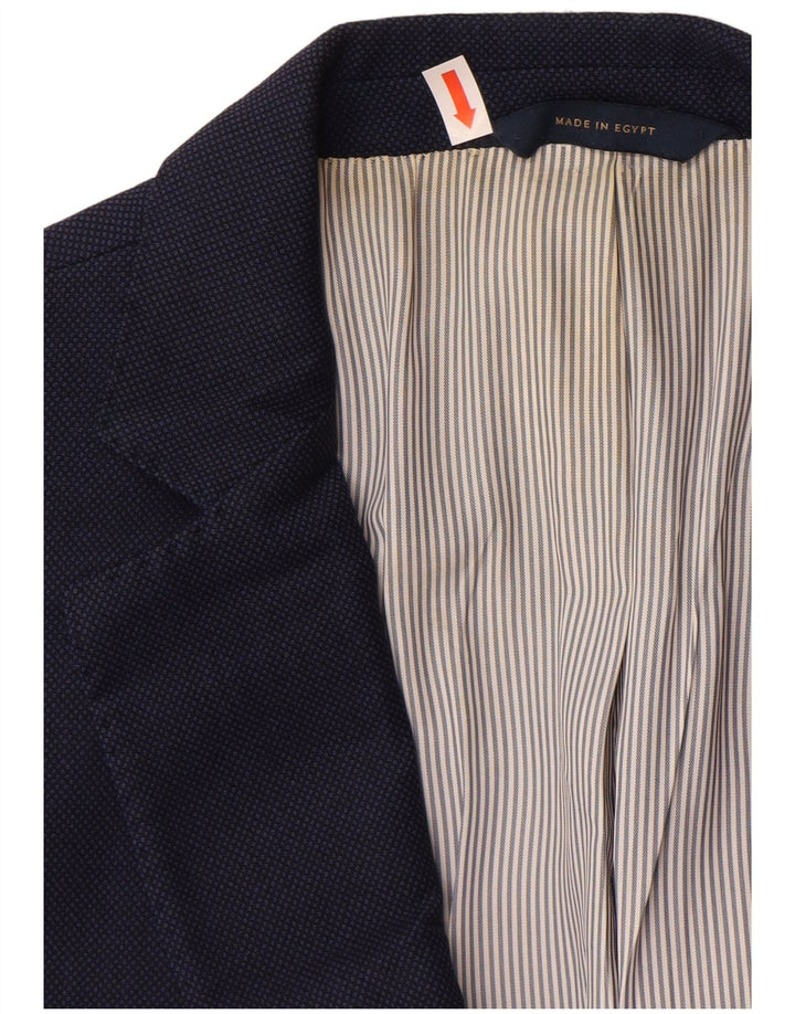 Brooks Brothers Ανδρικό μπουφάν μπλέιζερ Regent Fit UK 44 2XL Navy Blue Wool