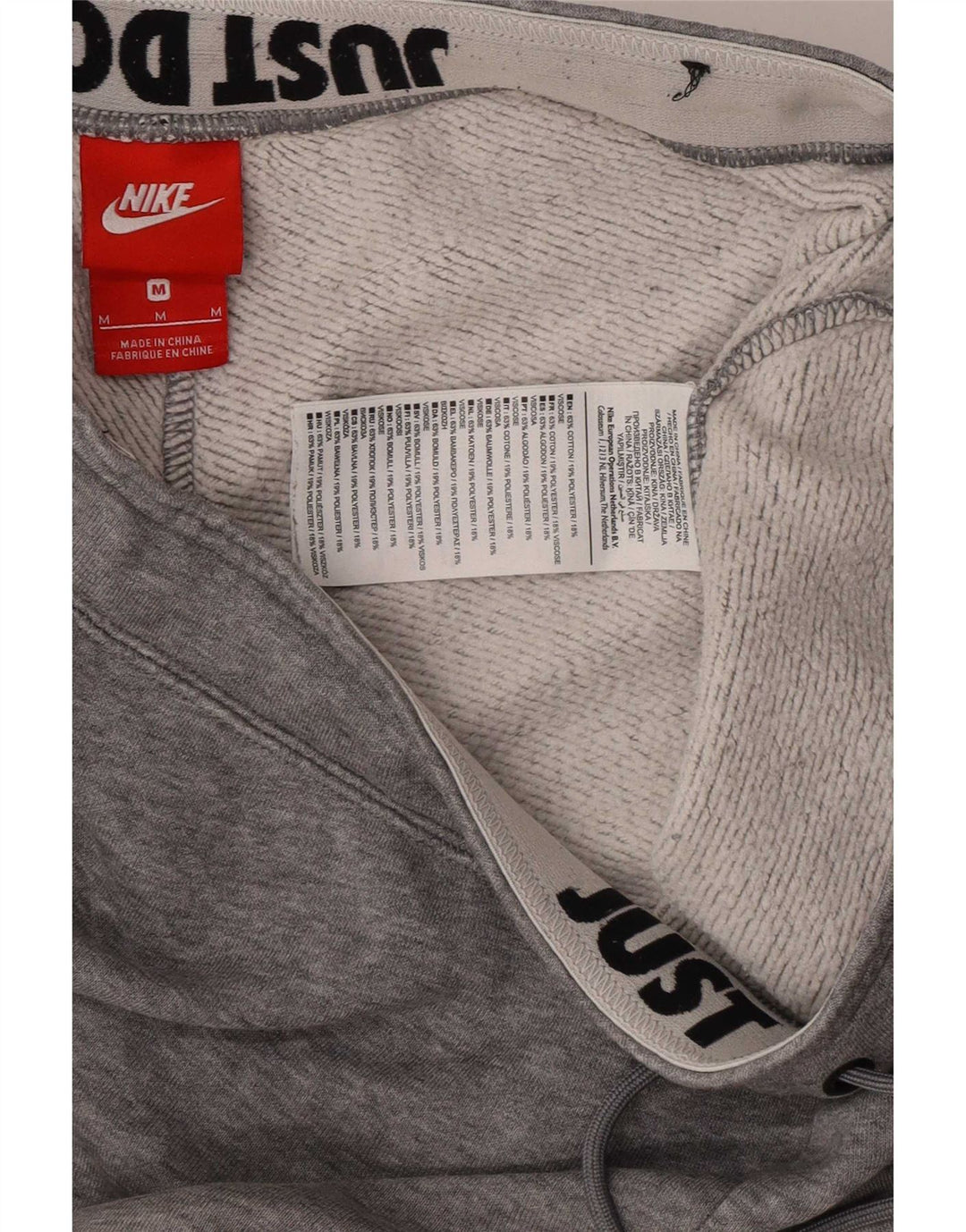 Ανδρική φόρμα Nike Παντελόνι Joggers Μεσαίο γκρι βαμβακερό