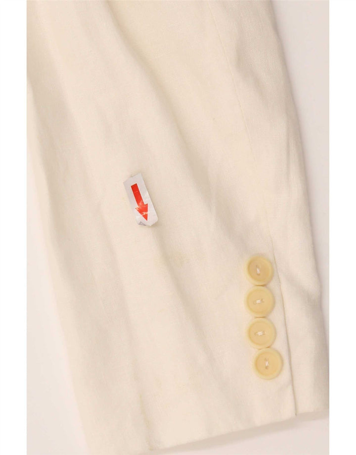 Max & Co. Γυναικείο Μπουφάν blazer UK 8 Small White Len
