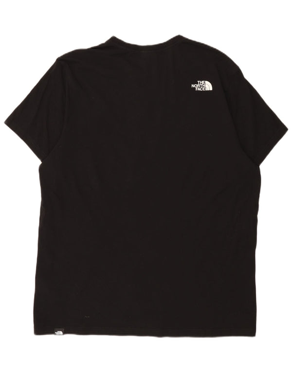 Ανδρικό γραφικό T-Shirt North Face Top XL Μαύρο βαμβακερό