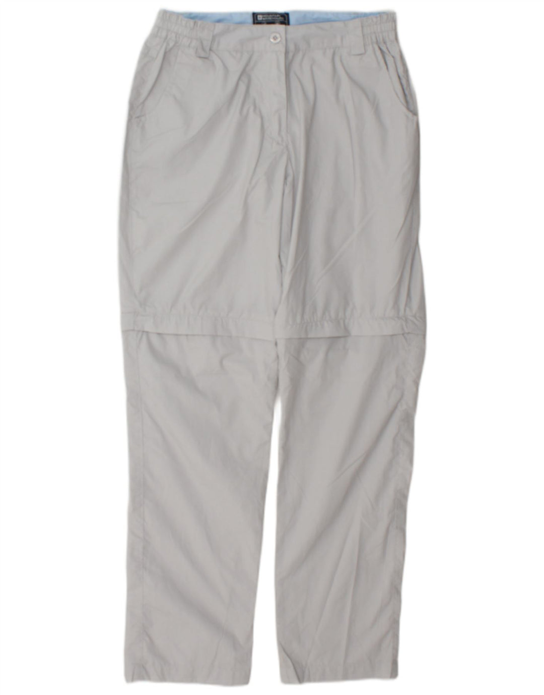 Mountain Warehouse Γυναικείο παντελόνι Chino UK 8 Small W27 L30 Grey Polyester
