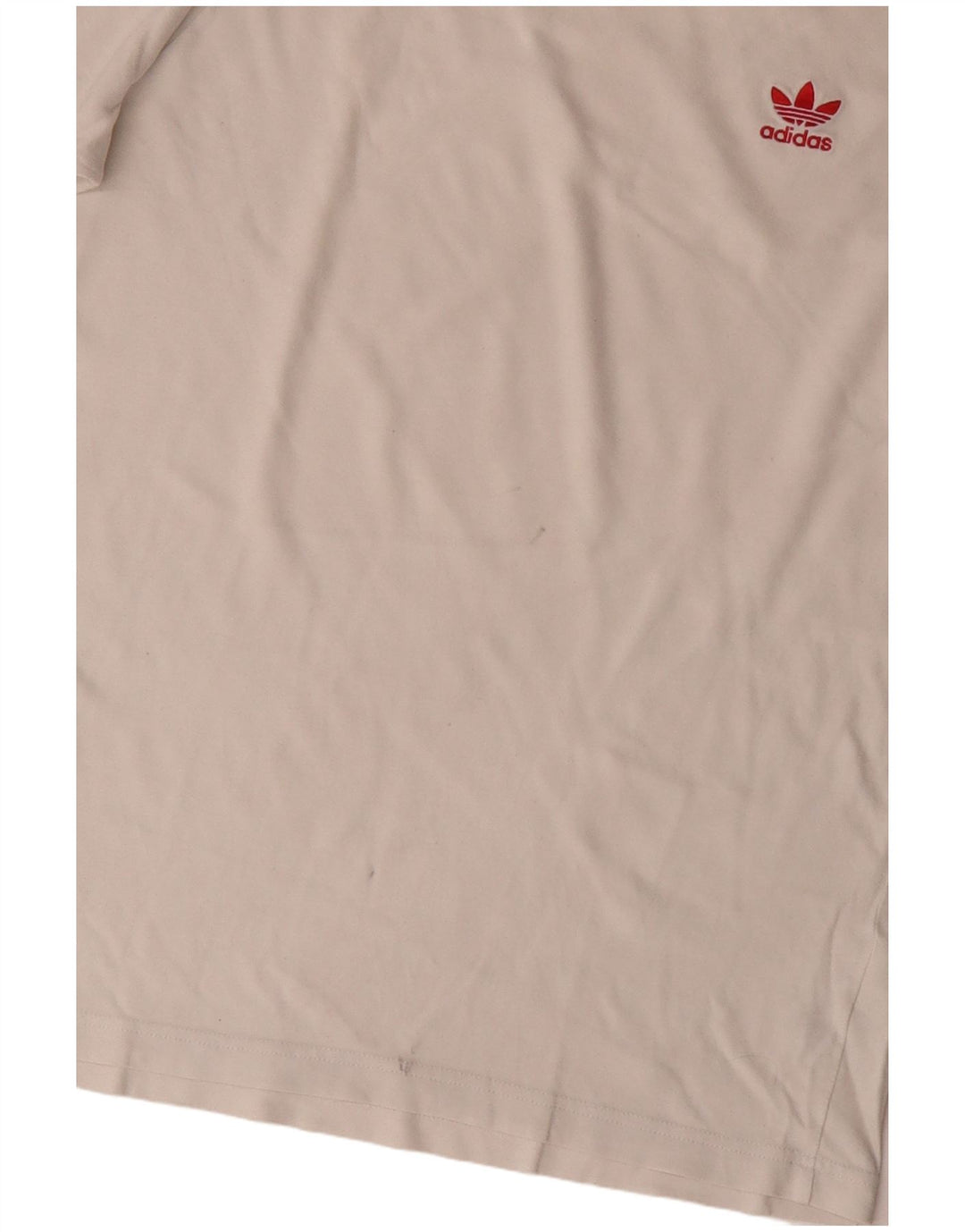 Ανδρικό T-Shirt Adidas Top Larg off White Βαμβακερό
