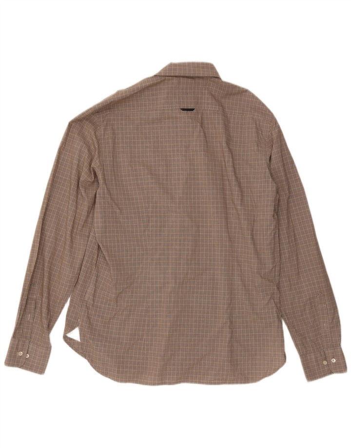 Ανδρικό πουκάμισο Henry Cottons Slim Fit Μέγεθος 43 Large Grey Check