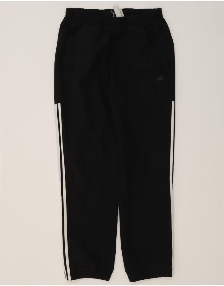 Ανδρική φόρμα ADIDAS Παντελόνι Joggers Μεσαίο Μαύρο Πολυεστέρα