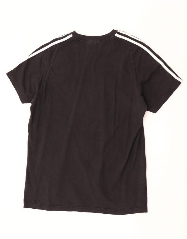Ανδρικό T-Shirt Adidas Top μεγάλο μαύρο βαμβακερό