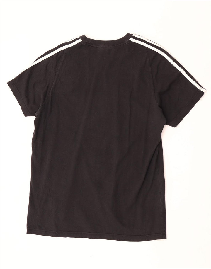 Ανδρικό T-Shirt Adidas Top μεγάλο μαύρο βαμβακερό