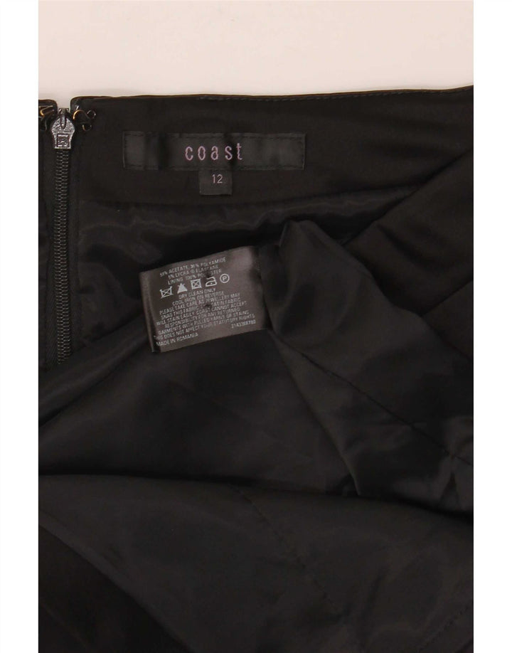Γυναικείο φόρεμα Coast Off Shoulder Sheath UK 12 Medium Black Acetate