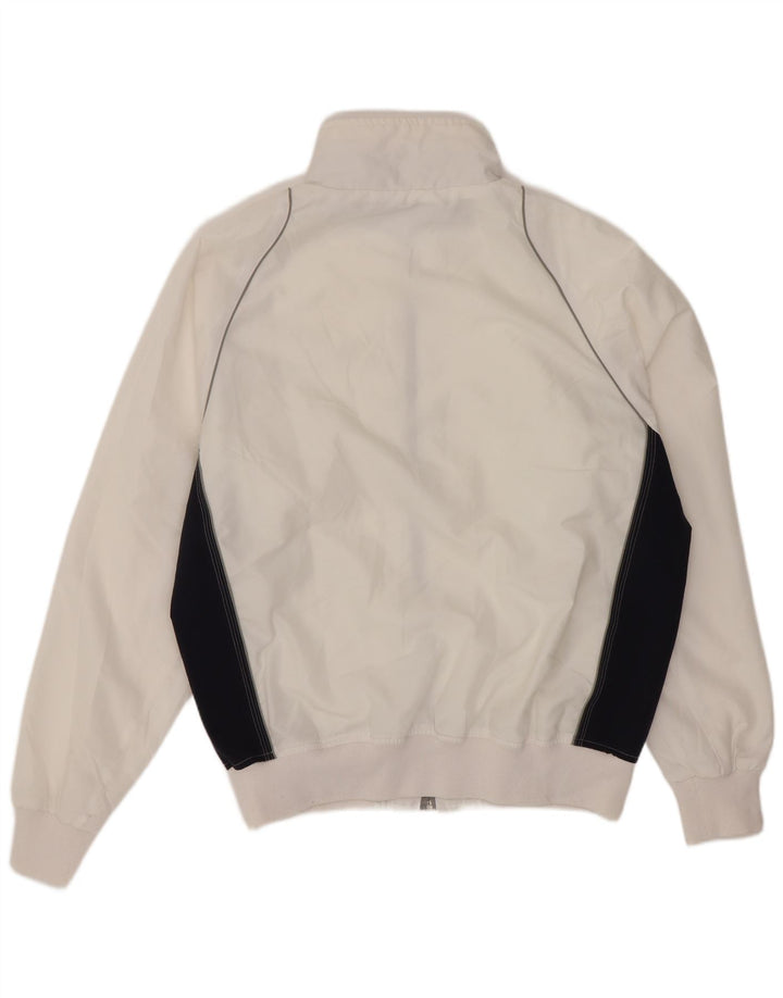 Ανδρική αθλητική φόρμα Champion Top Jacket μεσαίου λευκού χρώματος πολυεστέρας