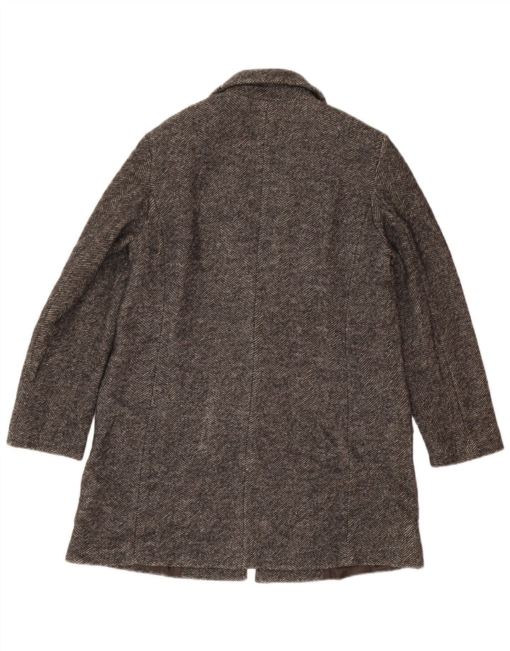 Massimo Dutti Γυναικείο σακάκι 1 κουμπιού σακάκι UK 14 Μεσαίο γκρι ψαροκόκαλο