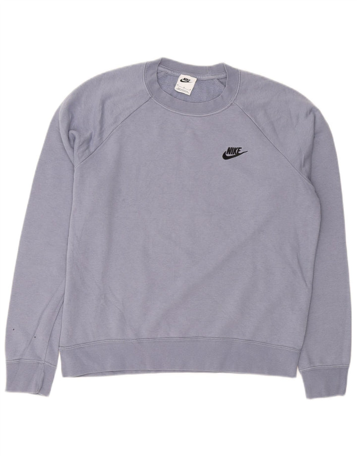 Γυναικείο φούτερ NIKE Jumper UK 14 Μεσαίο Μπλε Βαμβακερό