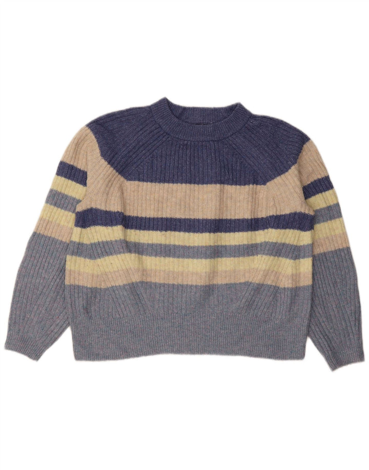Marks & Spencer Γυναικείο πουλόβερ με λαιμόκοψη UK 14 Medium πολύχρωμο