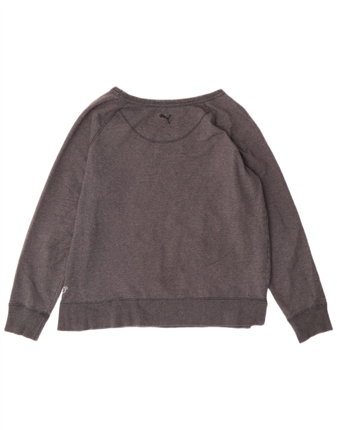 Γυναικεία φούτερ Puma Crop Graphic Jumper UK 16 Large Grey