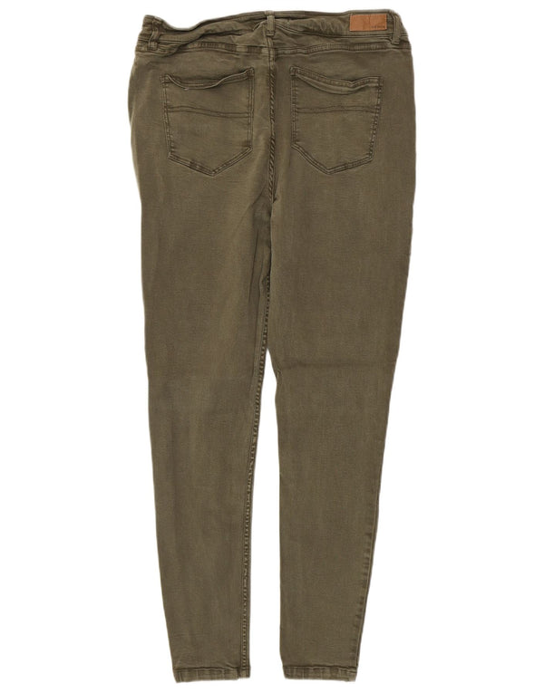 Fat Face Γυναικεία Harlow High Waist Jegging Jegging UK 14 Large W34 L28 Khaki