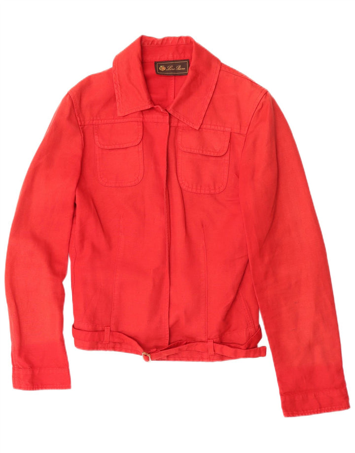 Γυναικείο Utility Jacket Loro Piana IT 44 Medium Red Lenn