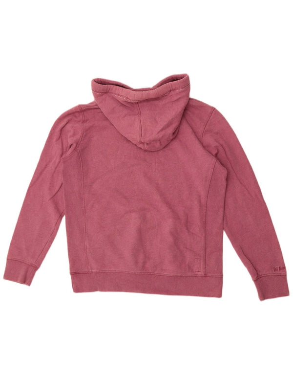 Fat Face Γυναικείο Hoodie Jumper UK 12 Medium Pink Βαμβακερό
