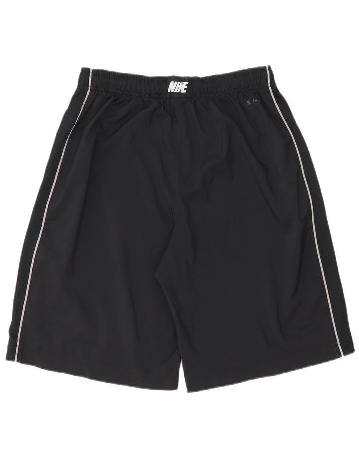 Ανδρικό αθλητικό σορτς Nike Dri Fit από μεσαίο μαύρο πολυεστέρα