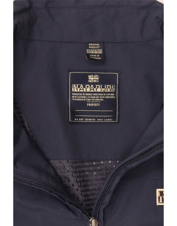 Napapijri Γυναικείο Bomber Jacket UK 14 Large Navy Blue
