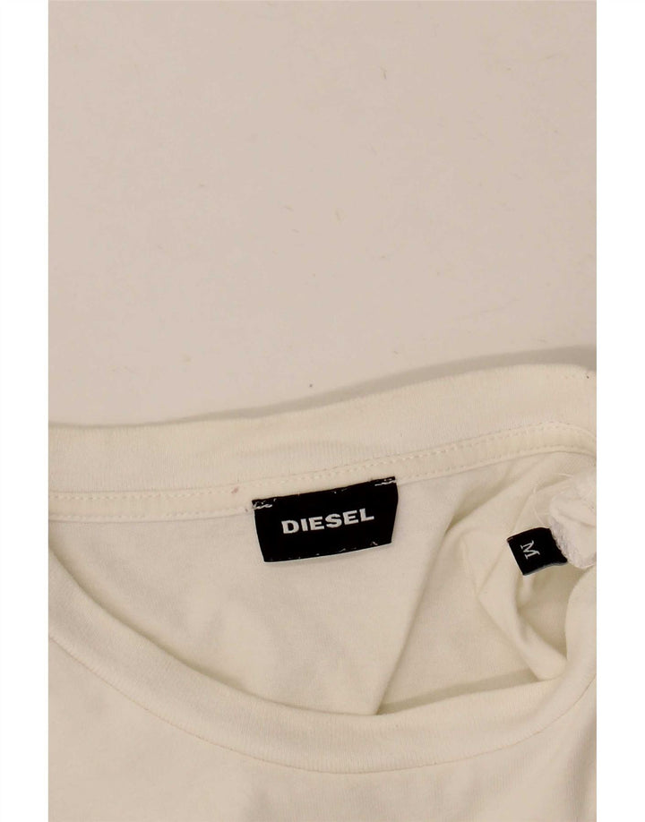Ανδρικό γραφικό T-shirt Diesel Top Medium White