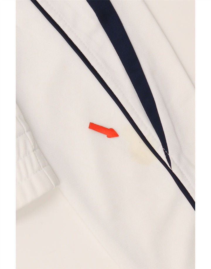 Asics Boys Graphic αθλητική φόρμα Top Jacket 7-8 Years White Colourblock