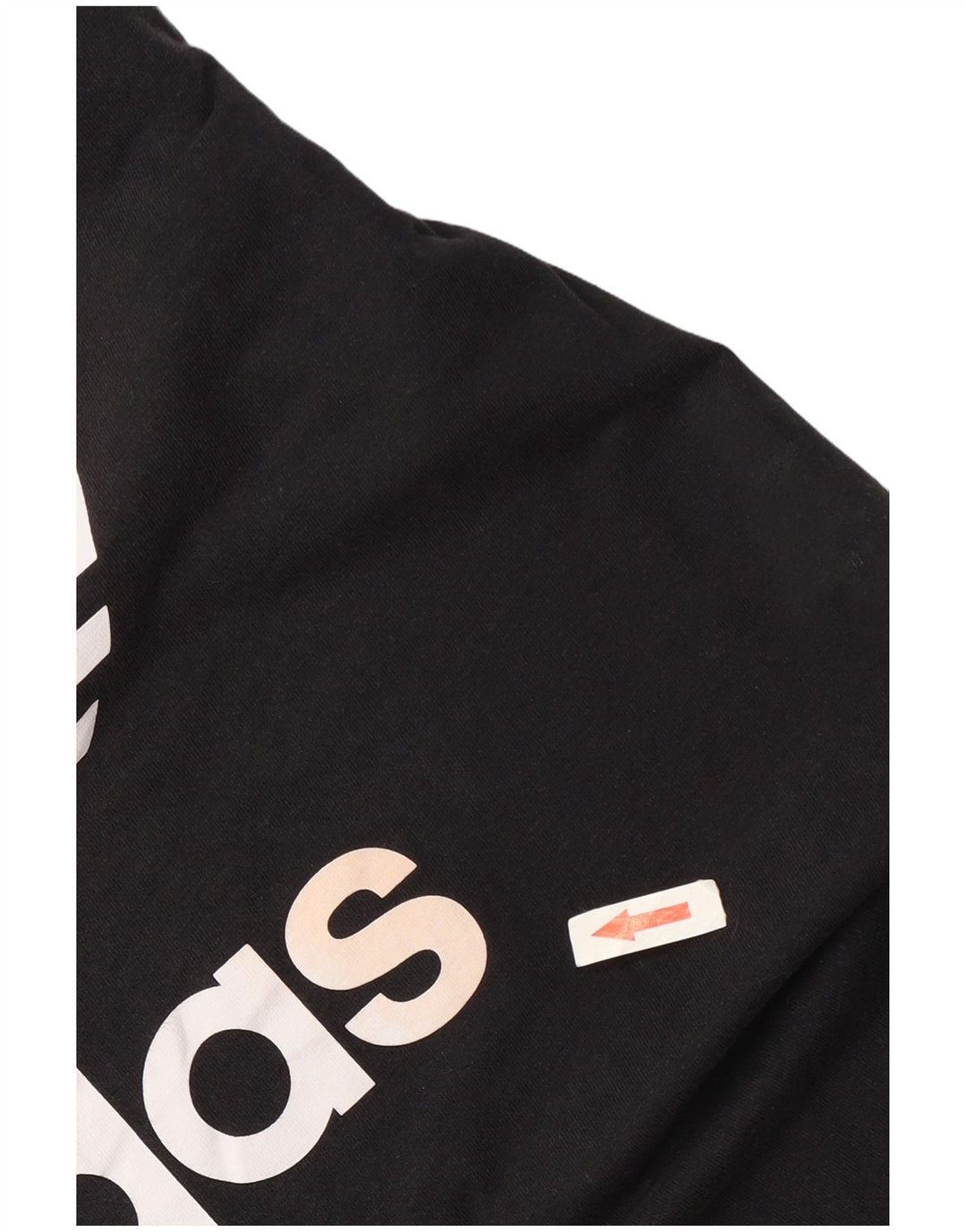 Γυναικείο γραφικό T-Shirt Adidas Top UK 14 Medium Black