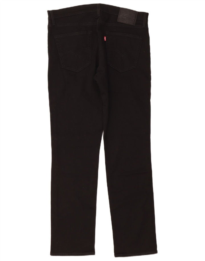 LEVI'S Ανδρικό 511 Slim Jeans W36 L32 Μαύρο βαμβακερό