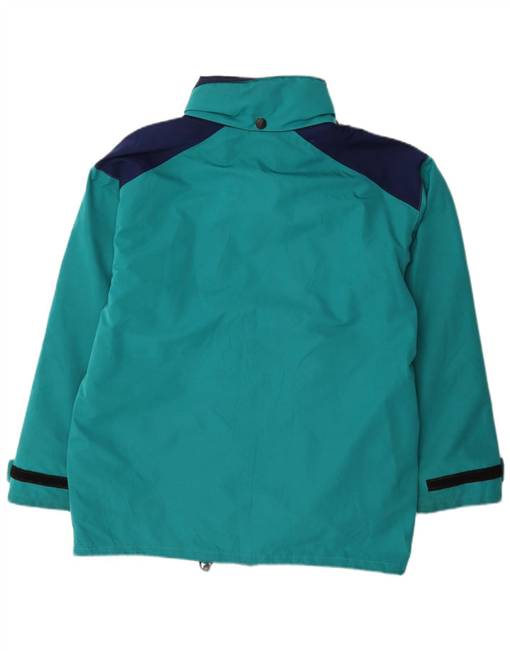 Ανδρικό μπουφάν SALEWA Windbreaker UK 40 Large Blue Colourblock Polyamide