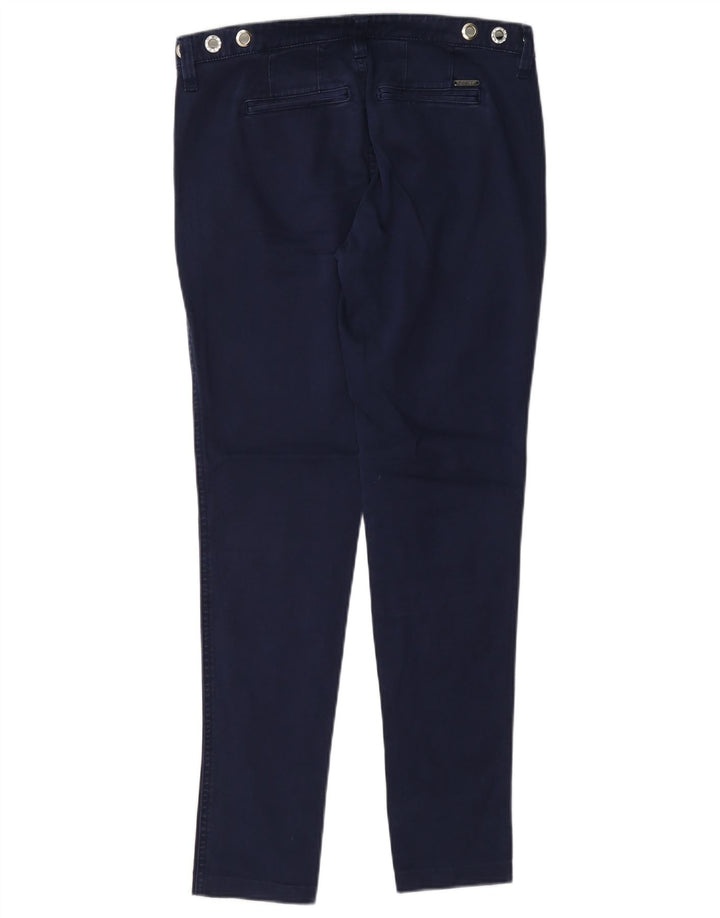 Guess Γυναικείο Slim Chino Παντελόνι W30 L28 Navy Blue