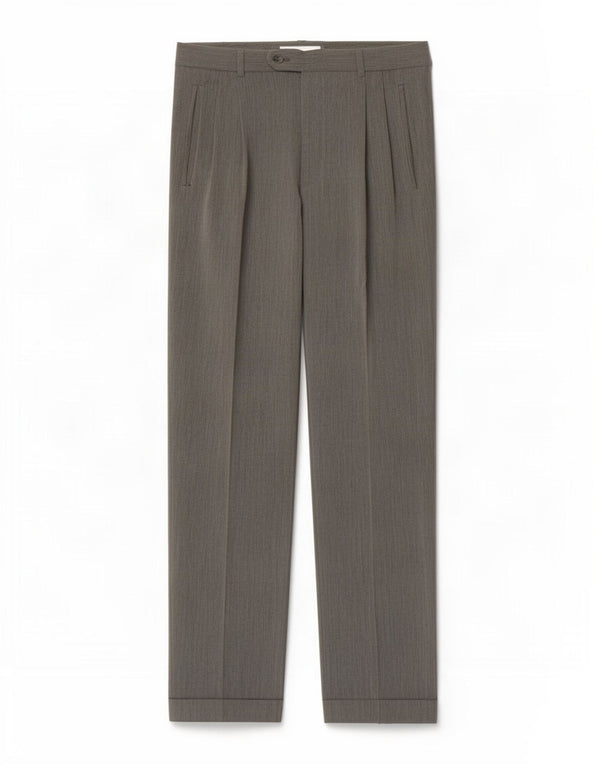 Vintage Ανδρικό παντελόνι με καρφίτσα IT 48 Medium W32 L30 Γκρι βισκόζη