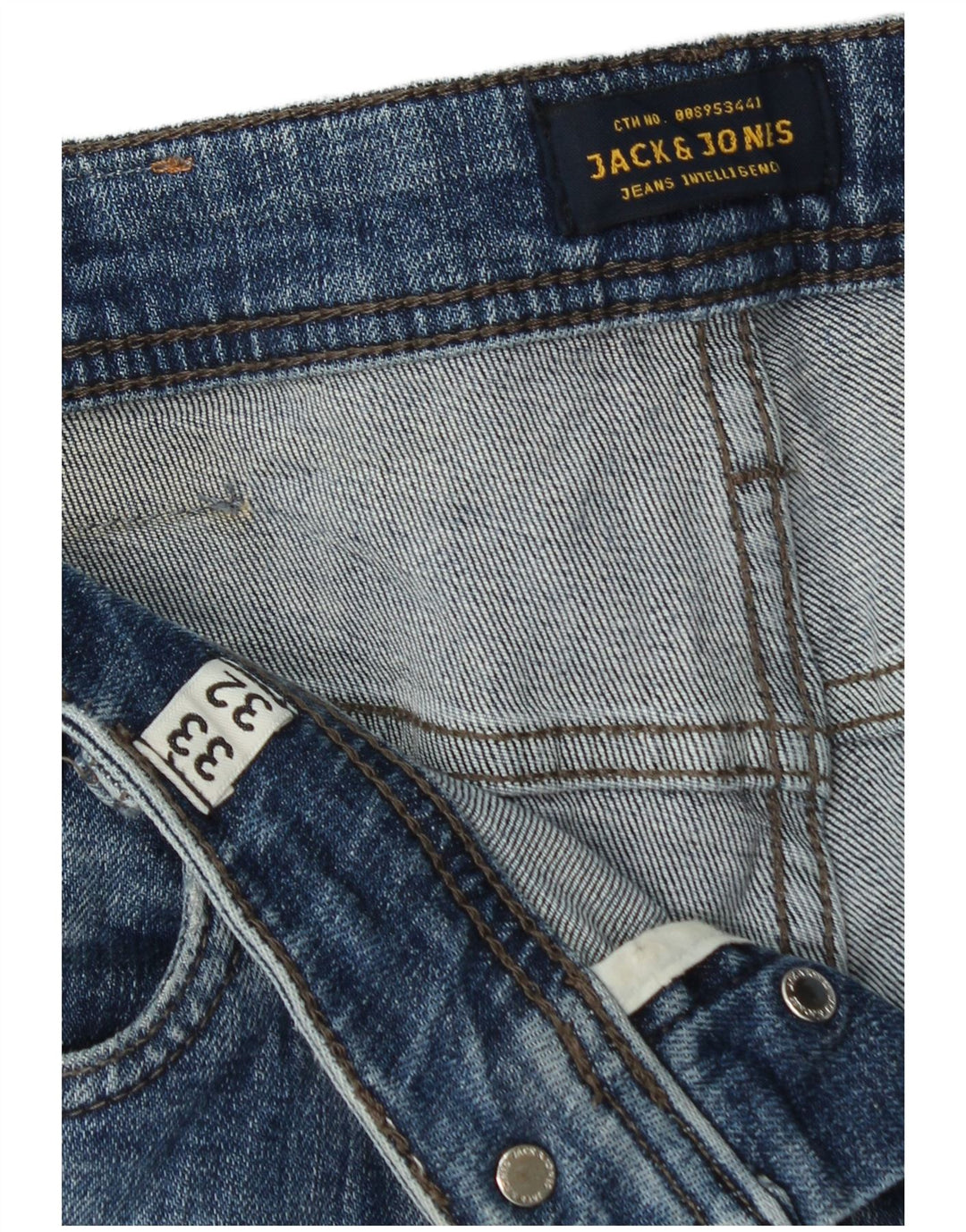 Jack & Jones Ανδρικό Τζιν GLENN Slim W33 L32 Μπλε