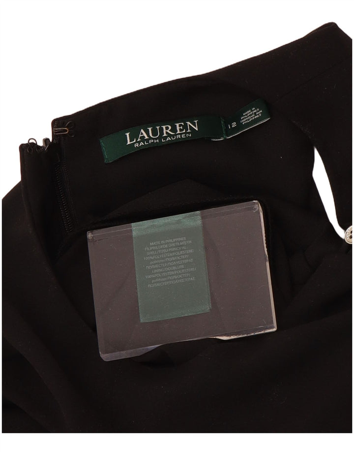 Γυναικεία αμάνικη φόρμα Ralph Lauren US 12 Large Black Polyester