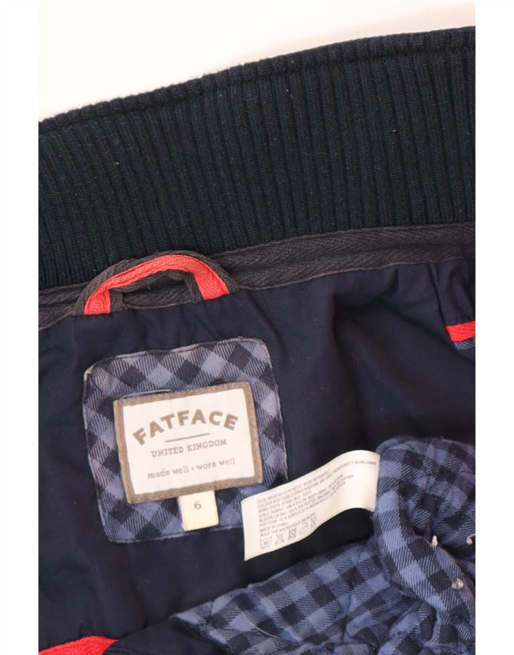 Γυναικείο αντιανεμικό μπουφάν Fat Face UK 6 XS Navy Blue Nylon
