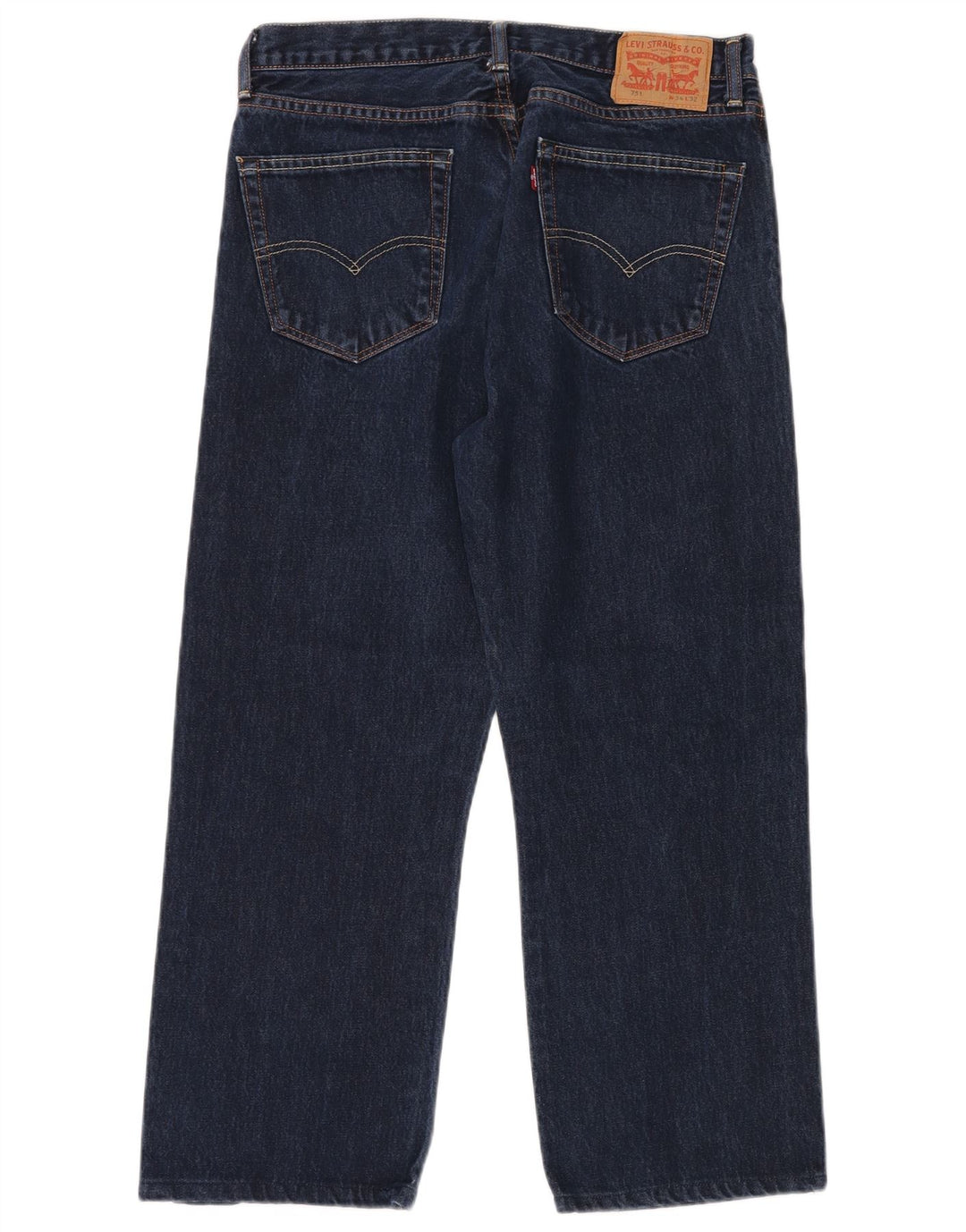 LEVI'S Ανδρικό 751 ίσιο τζιν W34 L28 Μπλε βαμβακερό