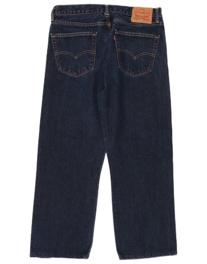 LEVI'S Ανδρικό 751 ίσιο τζιν W34 L28 Μπλε βαμβακερό