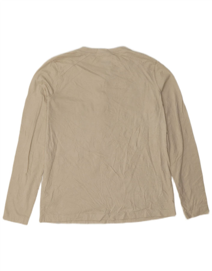 Dickies Γυναικείο τοπ μακρυμάνικο UK 10 Small Beige βαμβακερό