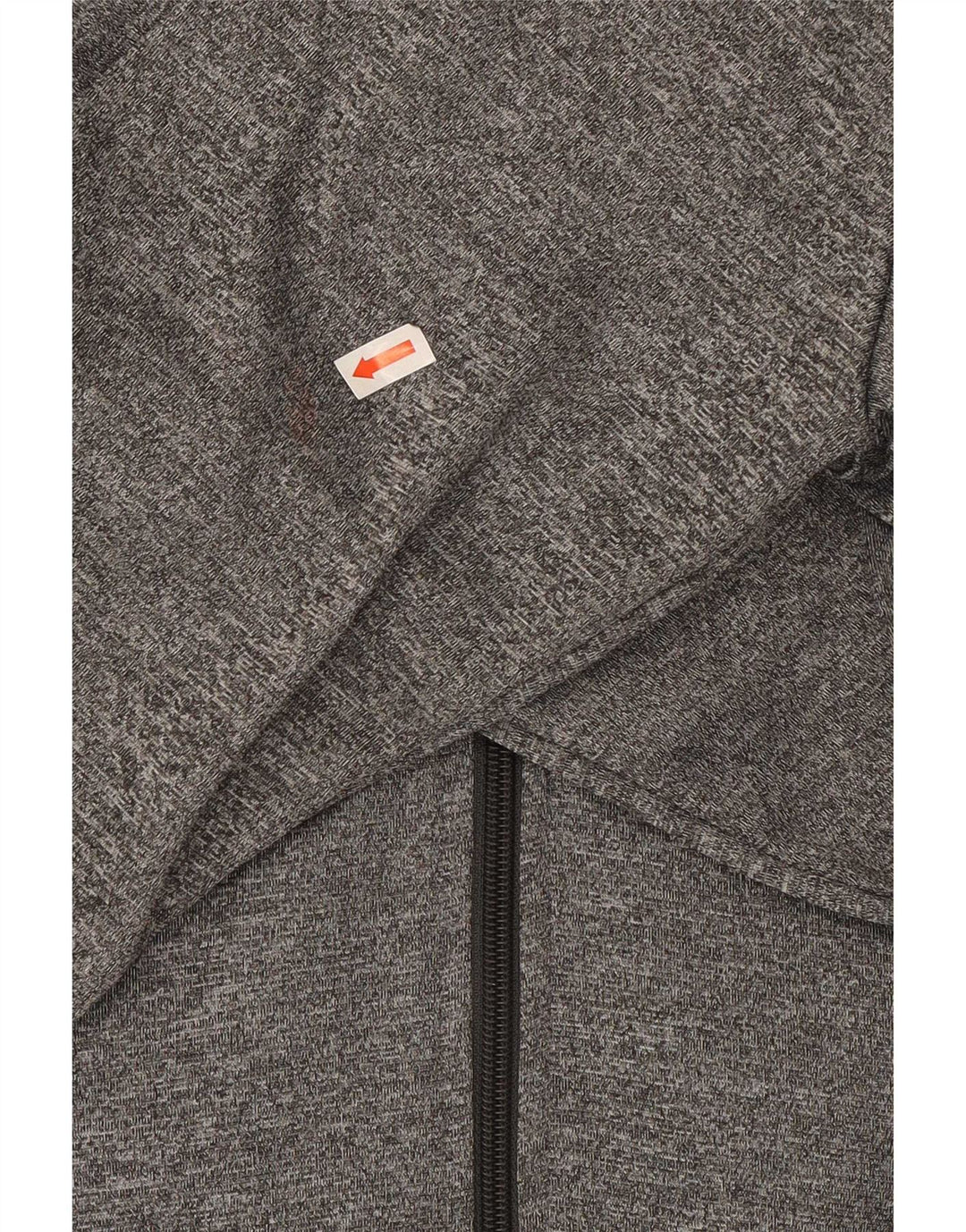 Ellesse Γυναικείο πουλόβερ με φερμουάρ UK 8 Small Grey Colorblock Πολυεστέρας