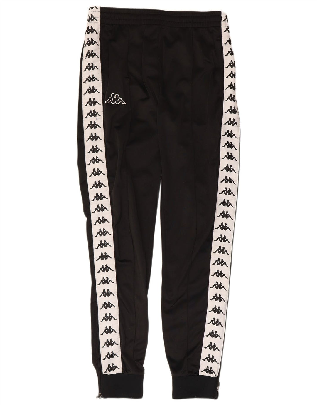 KAPPA Γυναικεία αθλητική φόρμα παντελόνι Joggers UK 14 Medium Black Colourblock