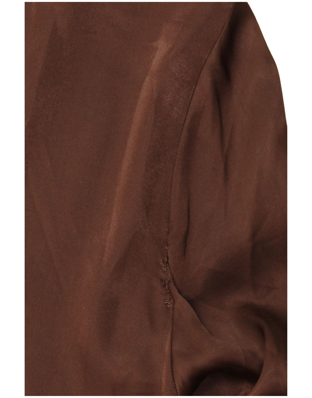 ZARA Womens Long Sleeve Tunic Top UK 14 Medium Brown