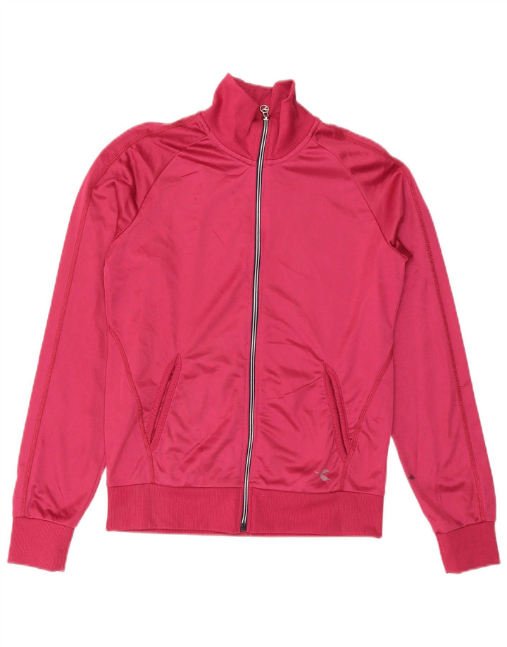 DIADORA Γυναικεία αθλητική φόρμα Top Jacket UK 10 Small Pink Polyester