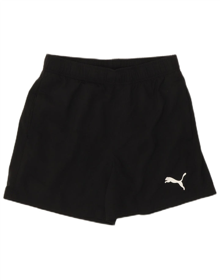 Ανδρικό αθλητικό σορτς Puma μικρό μαύρο πολυεστέρα