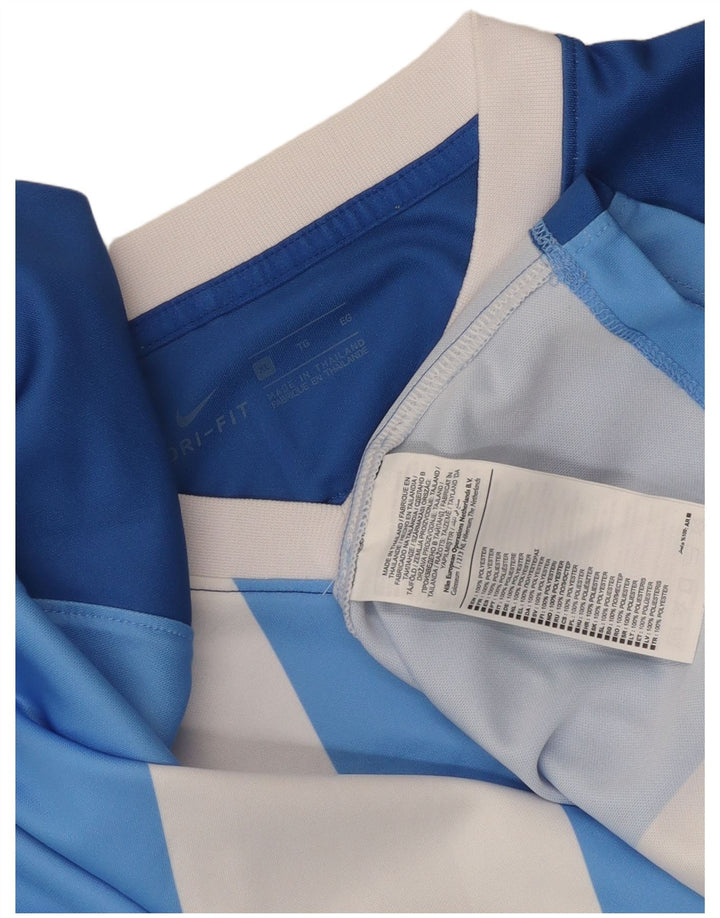 Ανδρικό T-Shirt Nike Dri Fit Top XL μπλε ριγέ πολυεστέρα